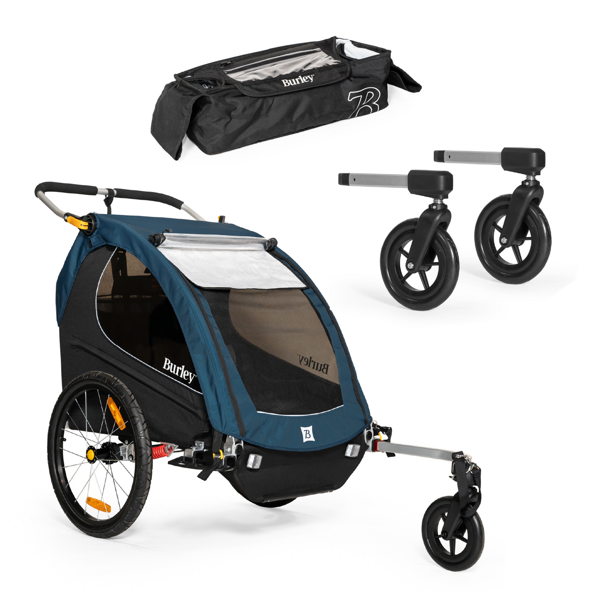 Encore X with 2-Wheel Stroller Kit and Handlebar Console