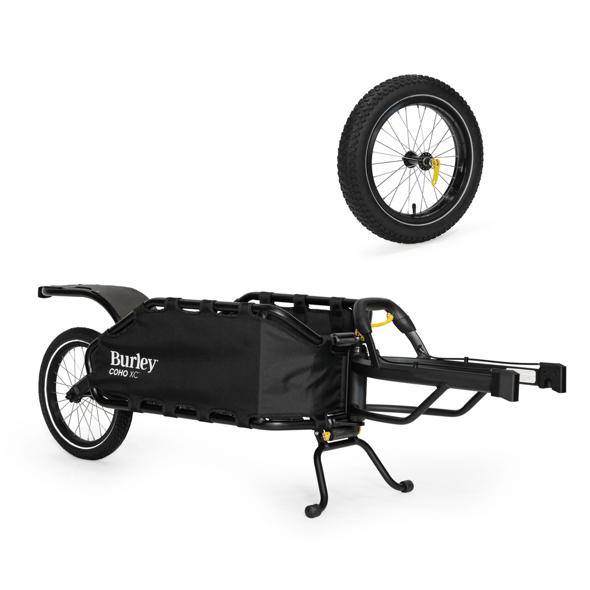 Burley Coho® XC Single Wheel Cargo Trailer | Off-Road Bundle - Burley Cargo Trailer