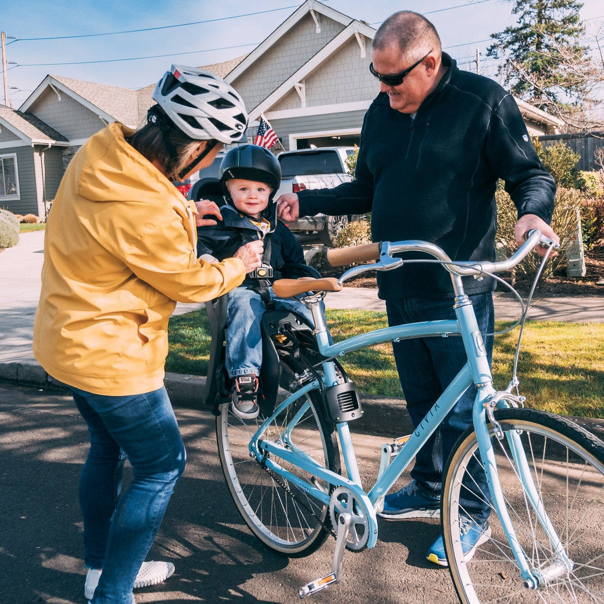 Burley Dash® X FM Child Bike Seat - Burley Child Bike Seat