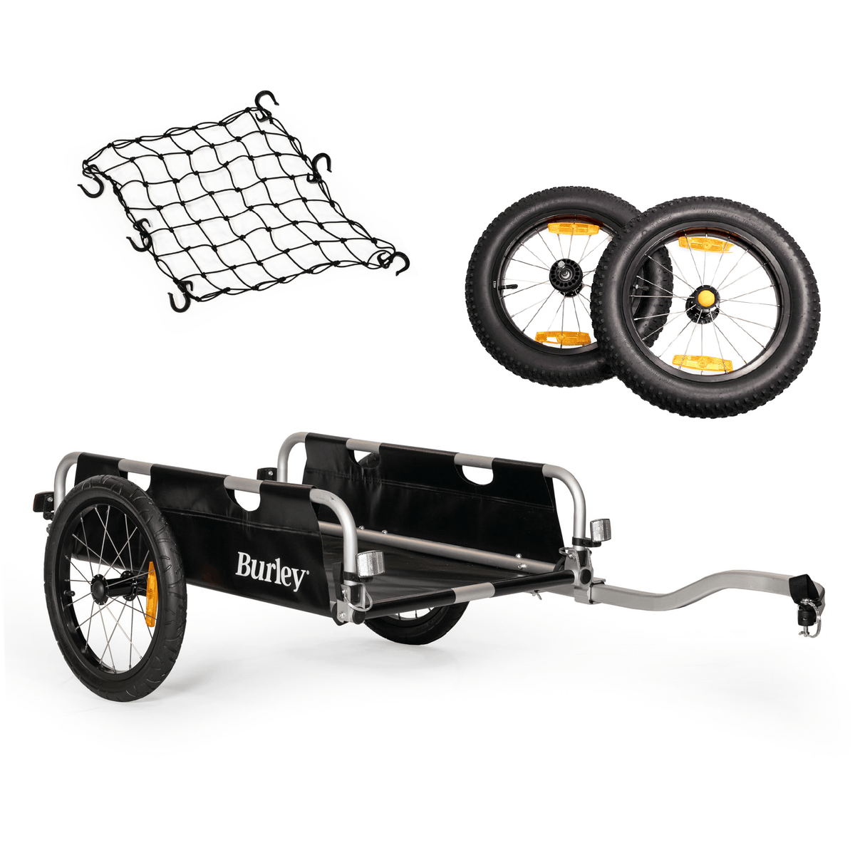 Burley Flatbed™ Cargo Trailer | Off-Road Bundle - Burley Cargo Trailer