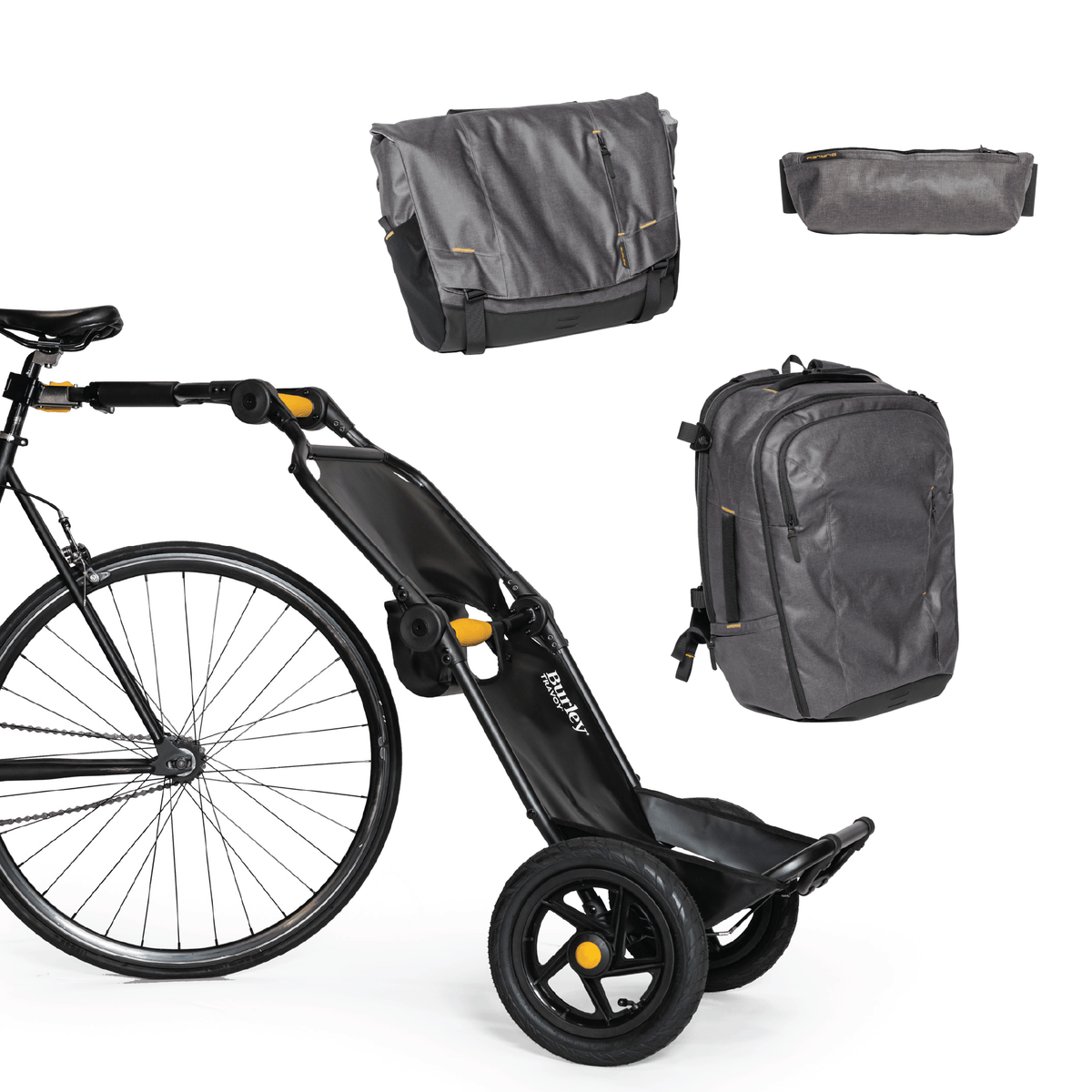 Burley Travoy® Commuter Bundle - Commute by Bike - Burley.com Cargo Trailer