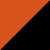Orange and Black