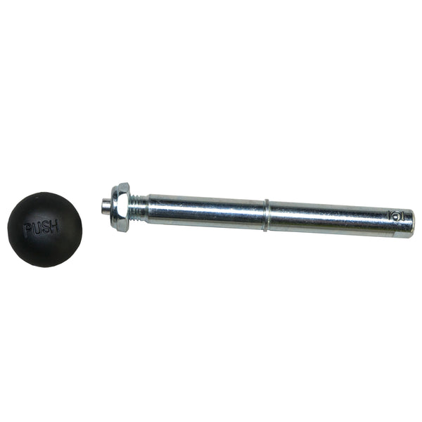 Push Button Axle With Nut & Dust Cap - Burley