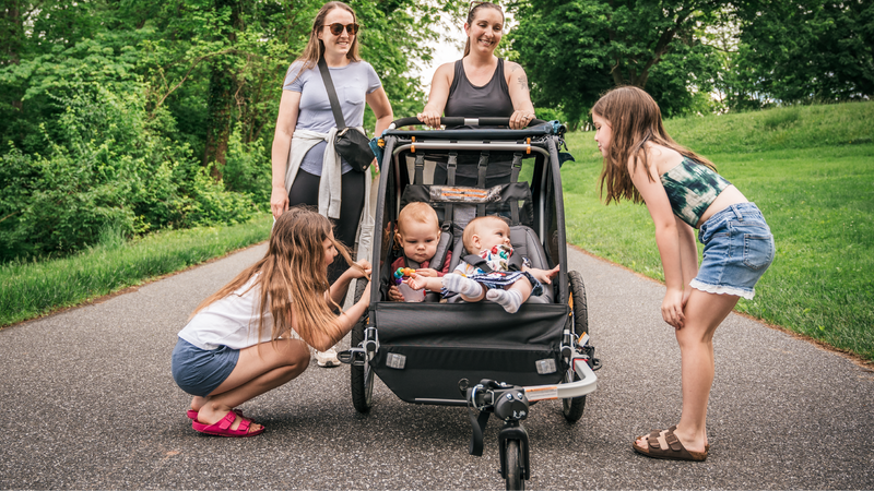 Age Guide Using Burley Trailers with Young Children