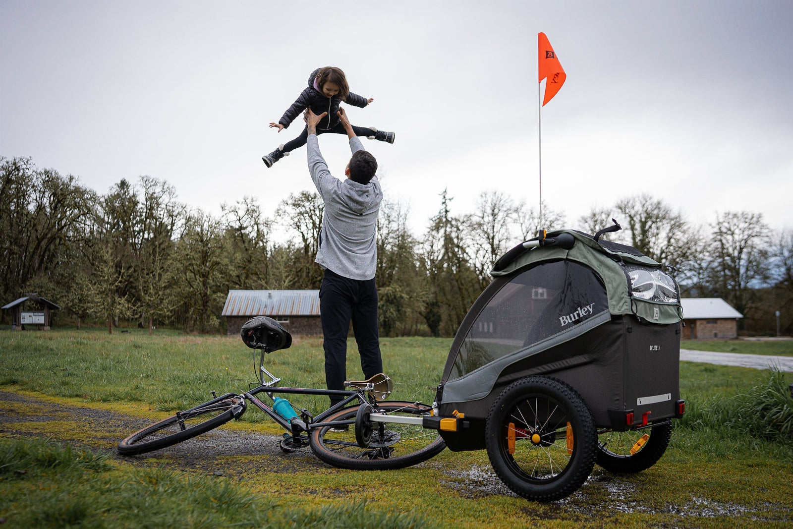 Man holding child with D'Lite X