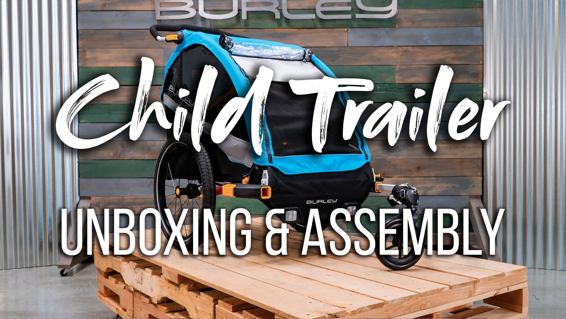 Kid Bike Trailer Unboxing