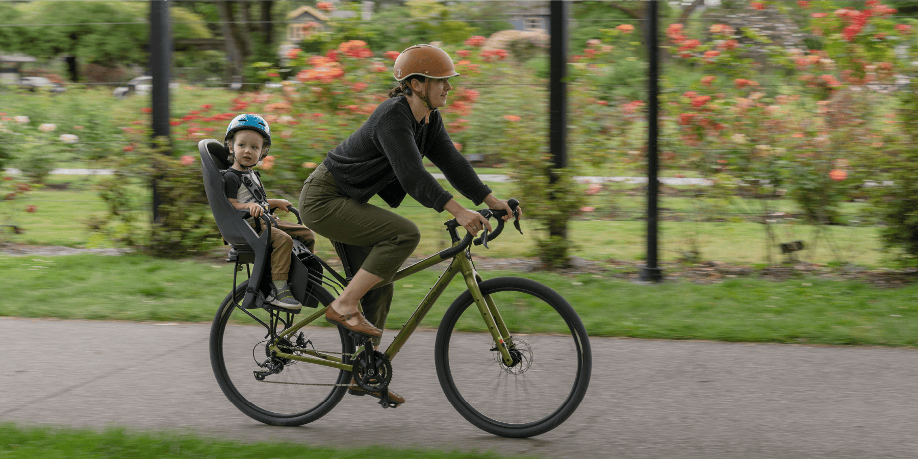 Dash® RM Child Bike Seat - Rack Mounted - Burley