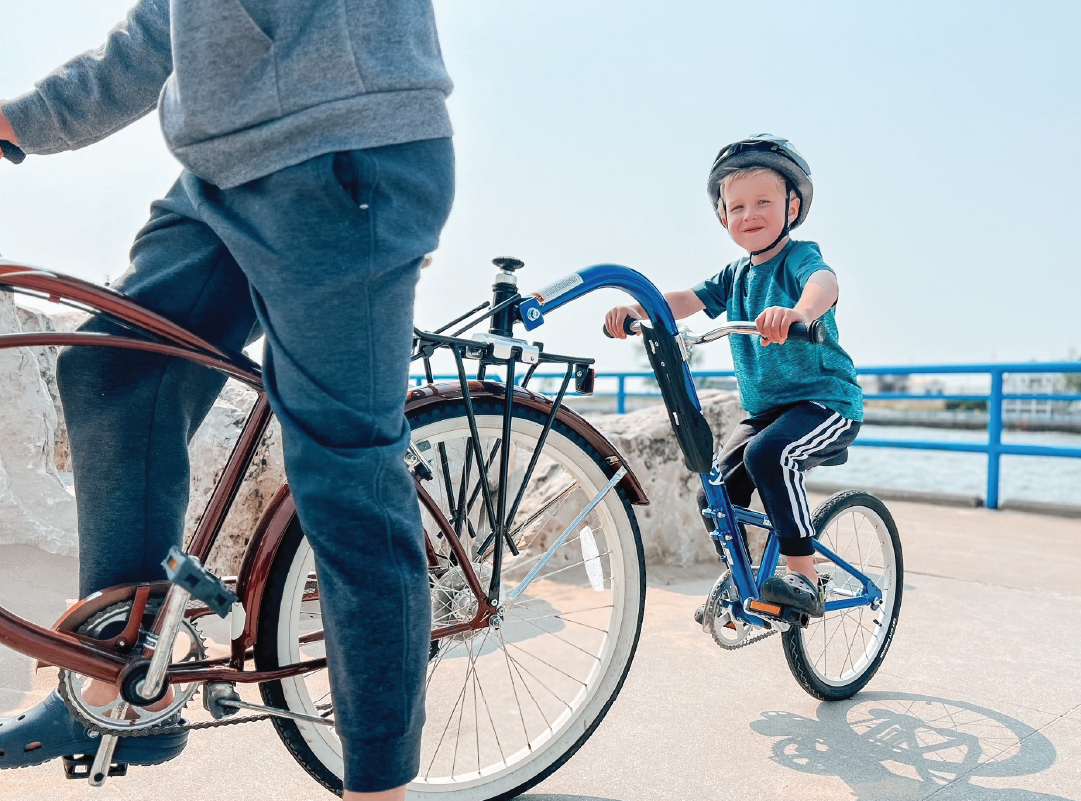CYCLES ROBELI: remorque vélo enfant 2 places