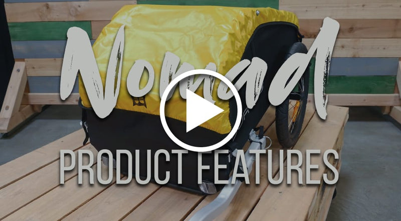 Nomad™ - Lightweight Touring Bike Cargo Trailer - Burley