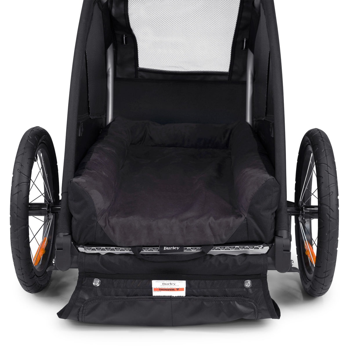 Pet Bed inside Tail Wagon trailer