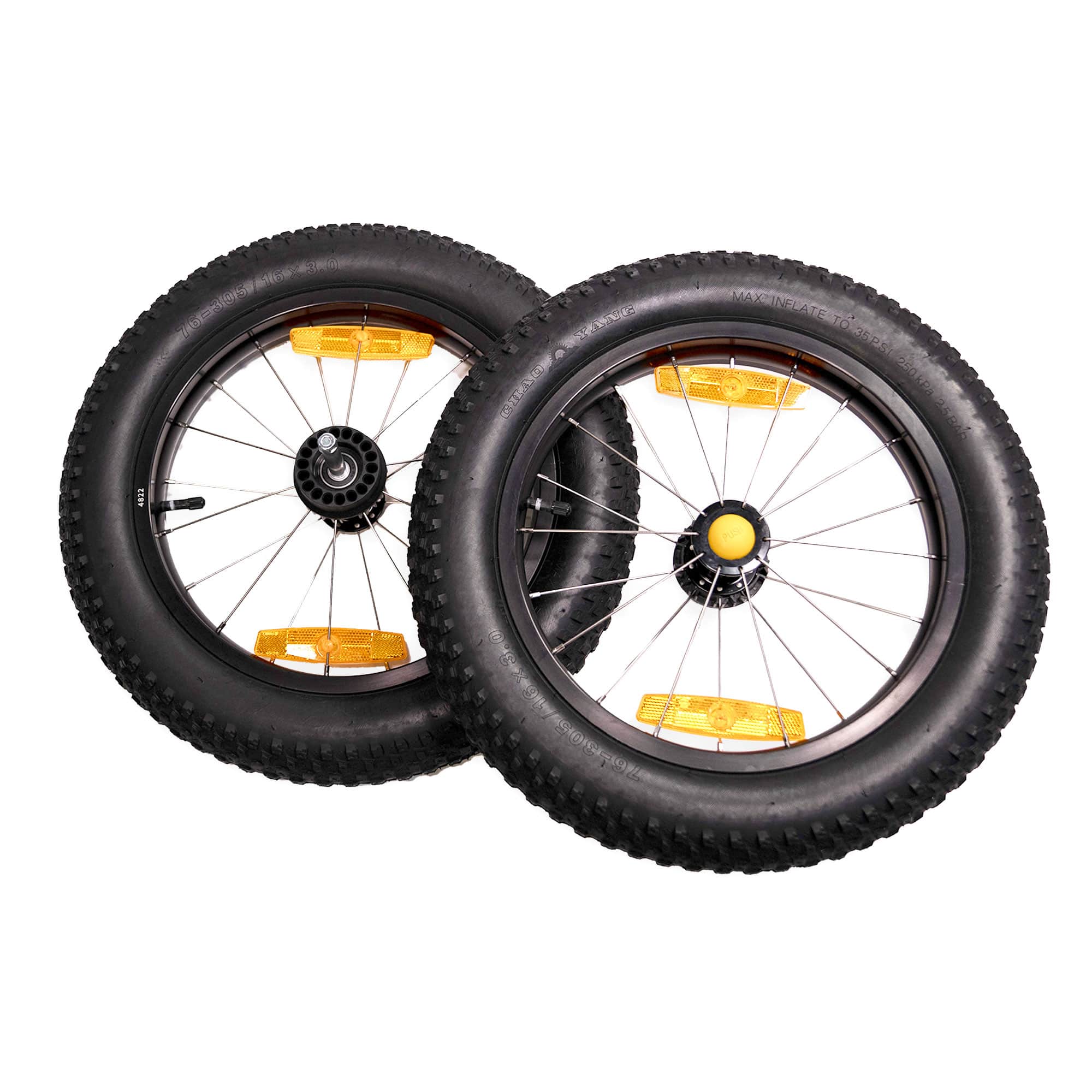 16+ Wheel Kit für Burley Fahrradanhänger