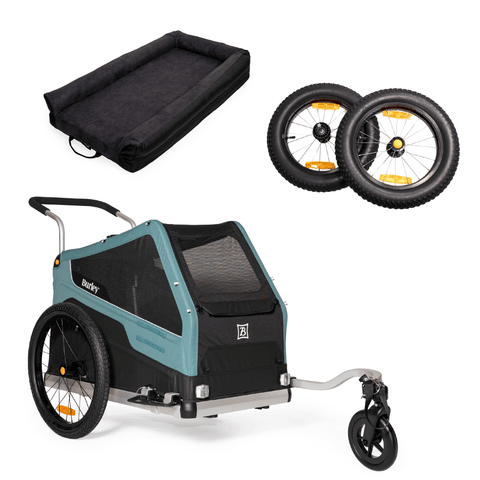 Bark Ranger® Hunde-Fahrradanhänger | Offroad-Bundle