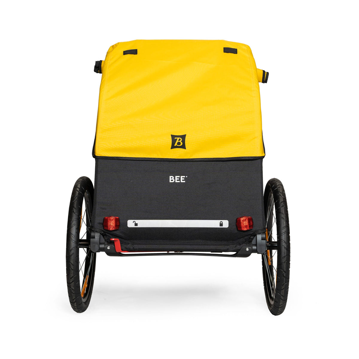 Burley Bee® Bike Trailer - Safe and Comfortable for Kids - Burley Kid Bike Trailer
