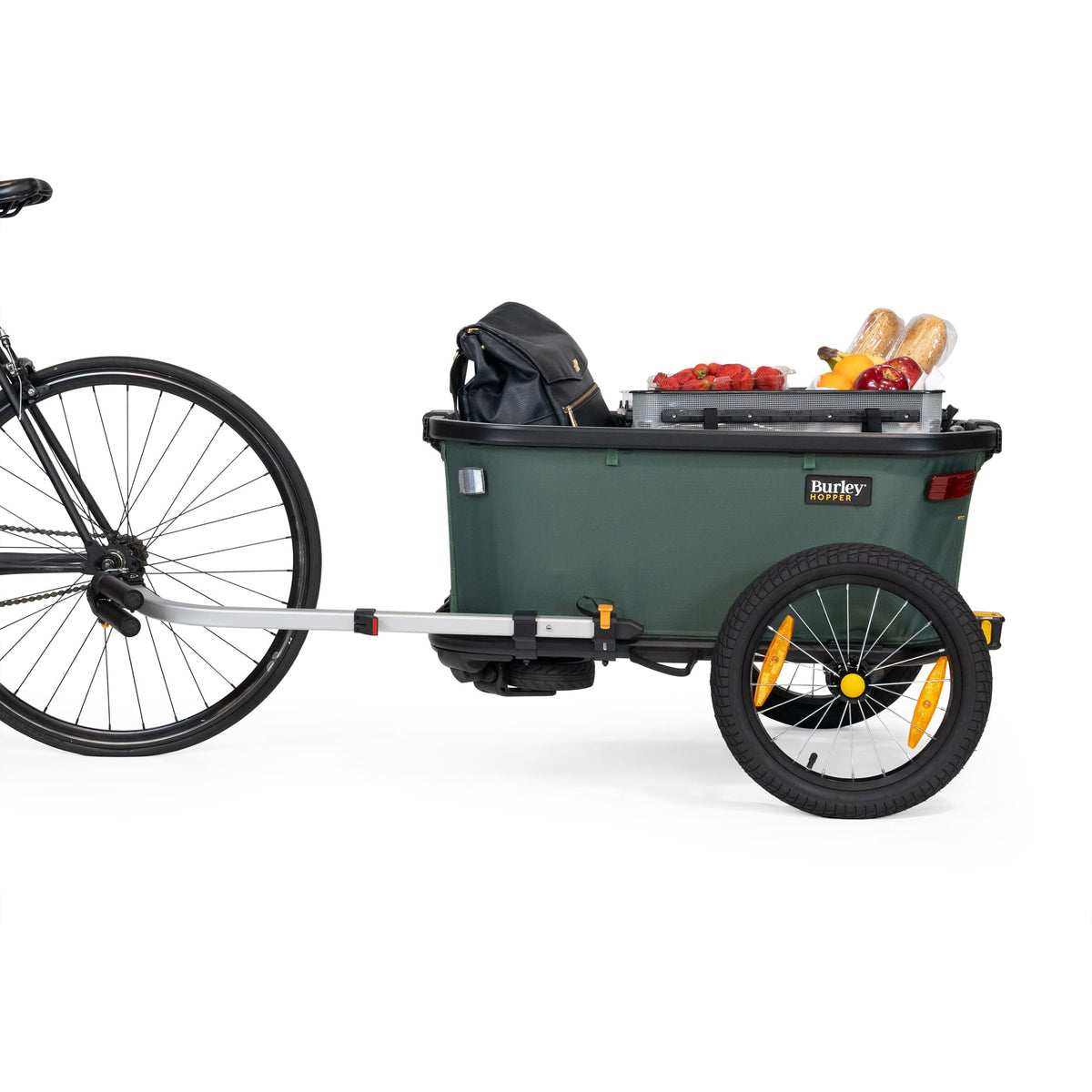 Burley Burley Hopper | Bike Trailer & Wagon for Family Adventures Cargo Trailer