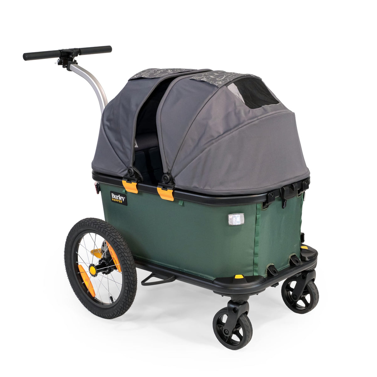 Burley Burley Hopper Family Bundle | Bike Trailer & Stroller Wagon Cargo Trailer