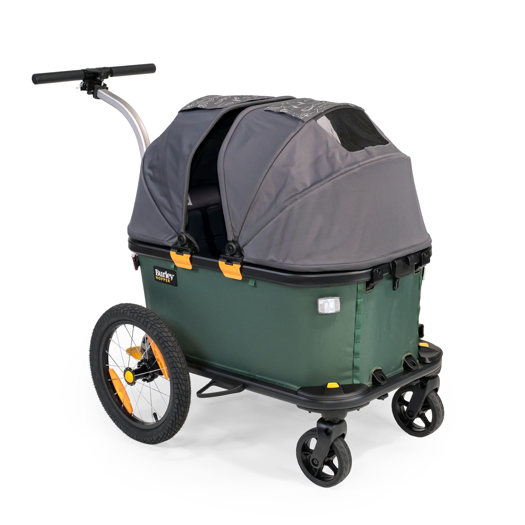 bike wagon stroller Burley Hopper Cargo Bike Trailer & Stroller Wagon