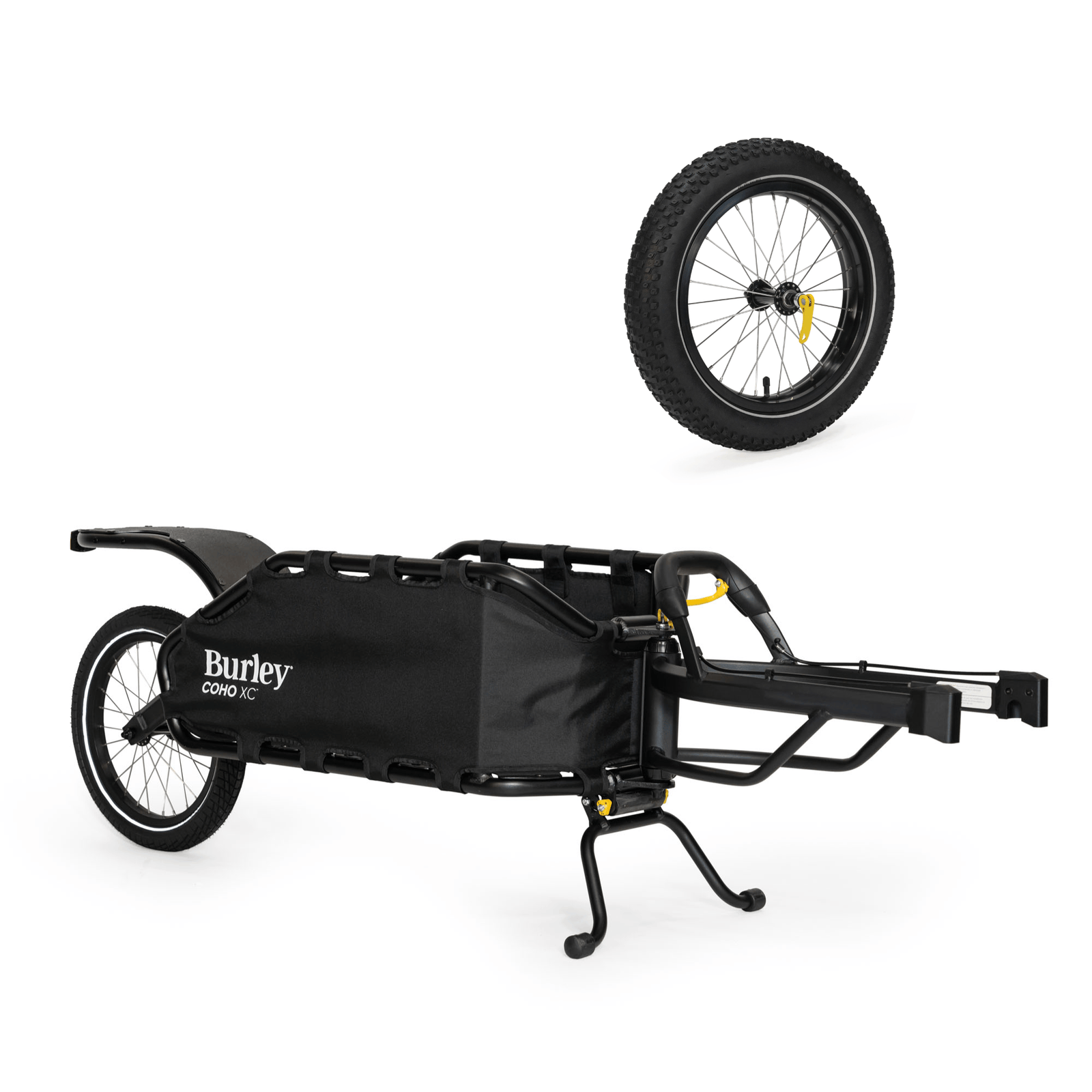 Burley Coho®­ XC Single Wheel Cargo Trailer | Off-Road Bundle - Burley Cargo Trailer