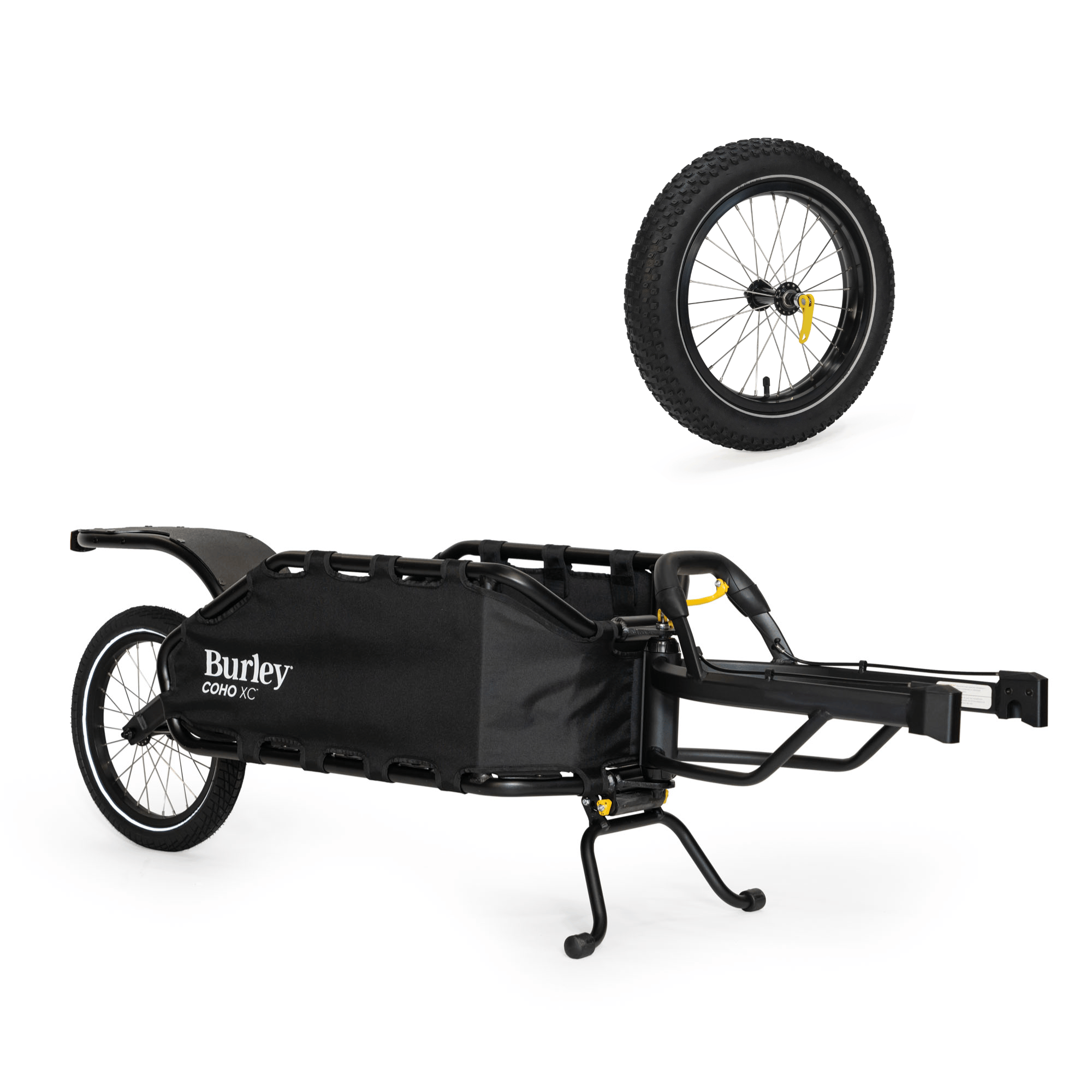 Coho® XC Single Wheel Cargo Trailer | Off-Road Bundle - Burley