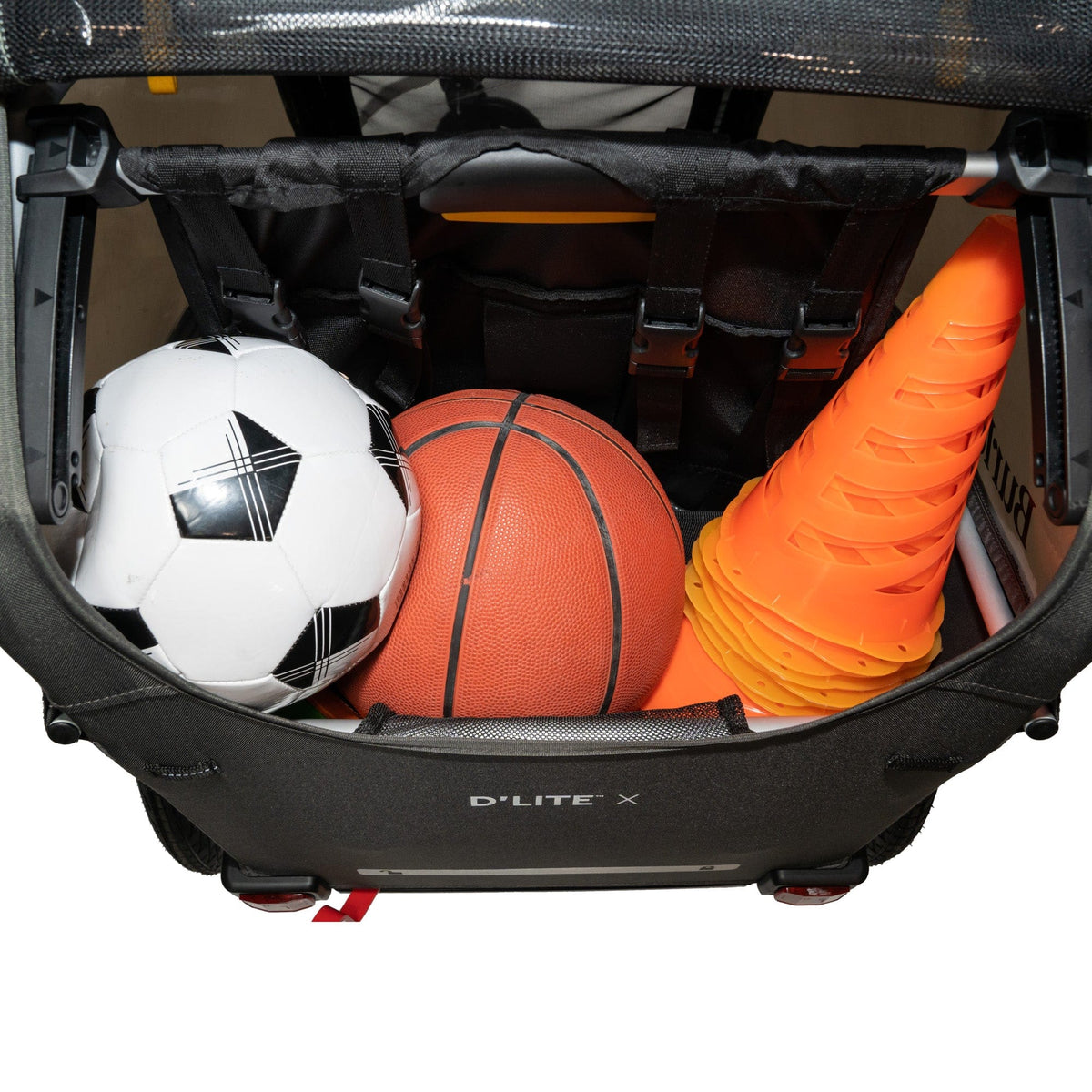Burley D'Lite™ X, DE - Lightweight and Durable Bike Trailer for Kids - Burley Kid Bike Trailer