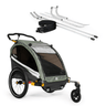 Burley D'Lite™ X - Kid Bike Trailer | Ski Bundle - Burley Kid Bike Trailer