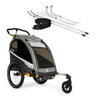 Burley D'Lite™ X Kid Bike Trailer | Ski Bundle (Single) - Burley Kid Bike Trailer
