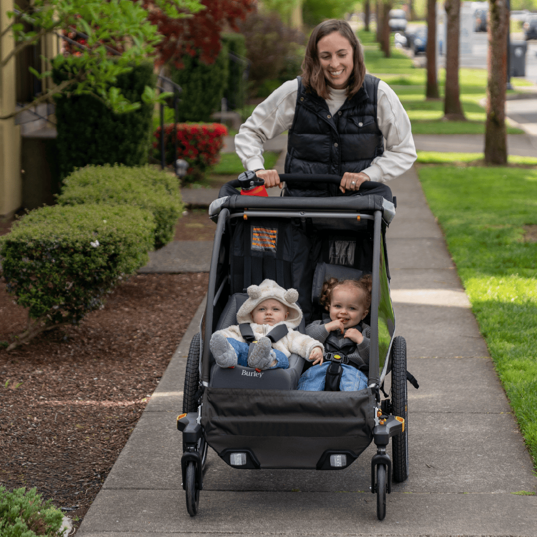 Burley D'Lite™ X - Lightweight and Durable Bike Trailer for Kids - Burley Kid Bike Trailer