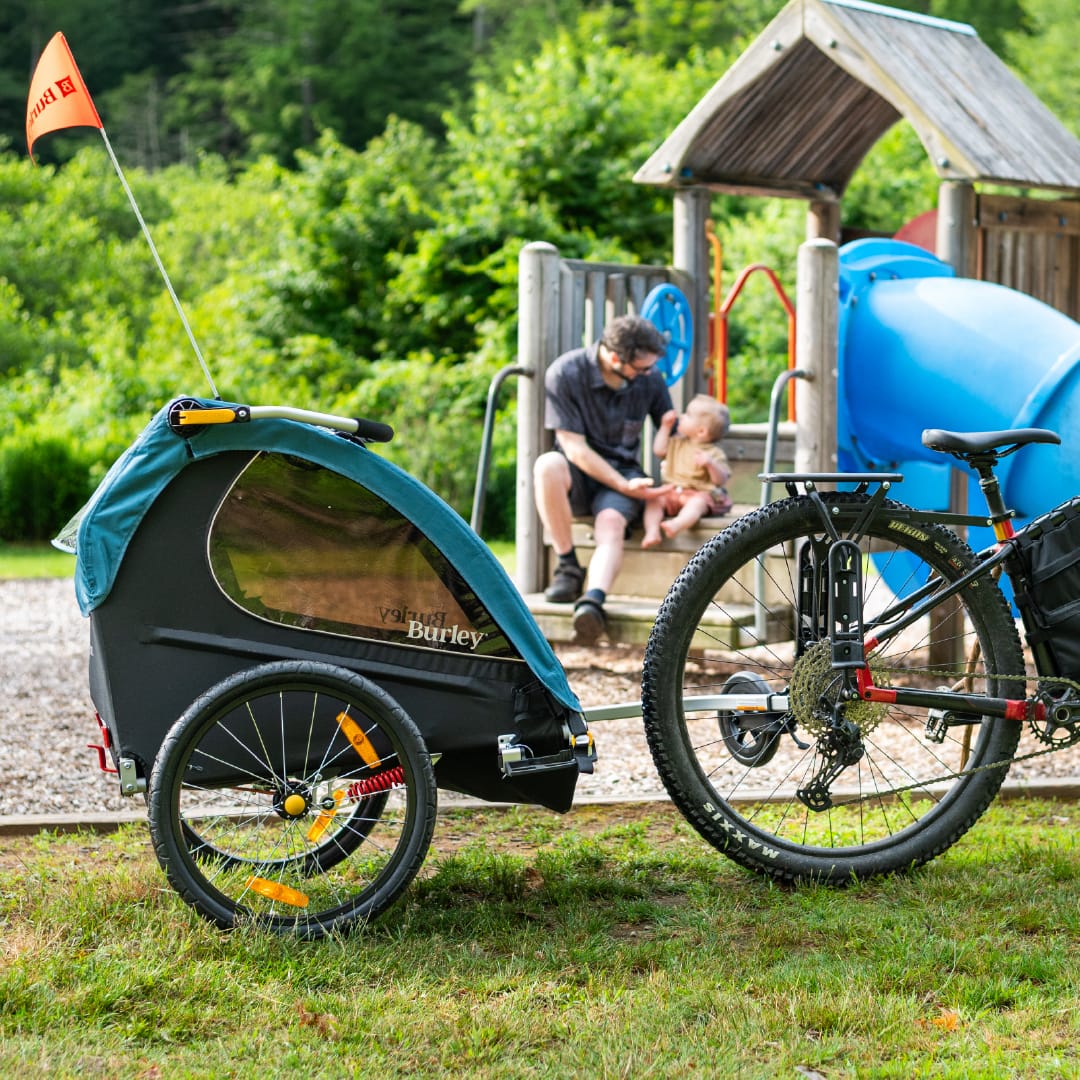Burley Encore® X Child Bike Trailer - Burley Kid Bike Trailer