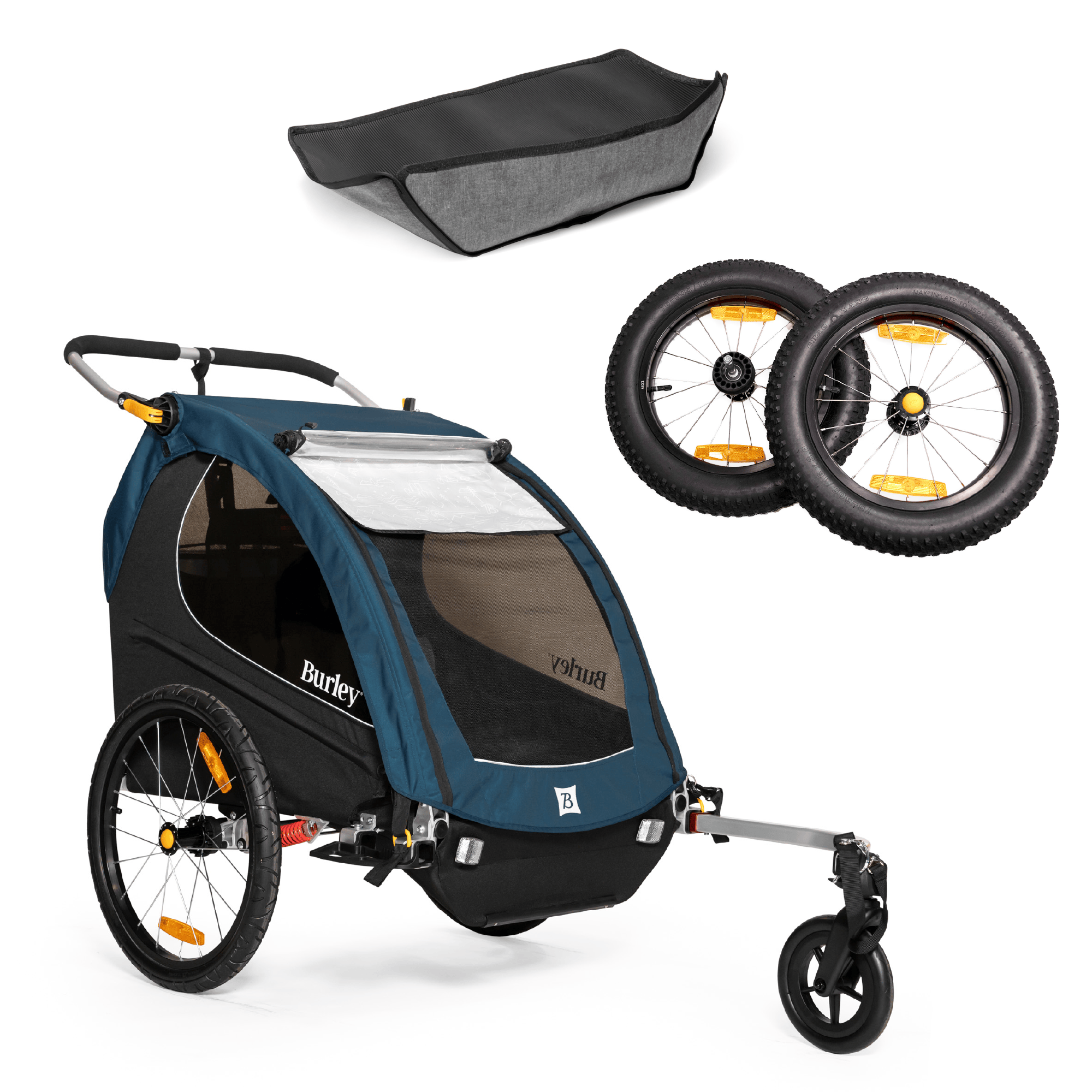 Encore® X Kinderfahrradanhänger | Offroad-Bundle