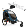 Burley Encore® X Kid Bike Trailer | Ski Bundle - Burley Kid Bike Trailer