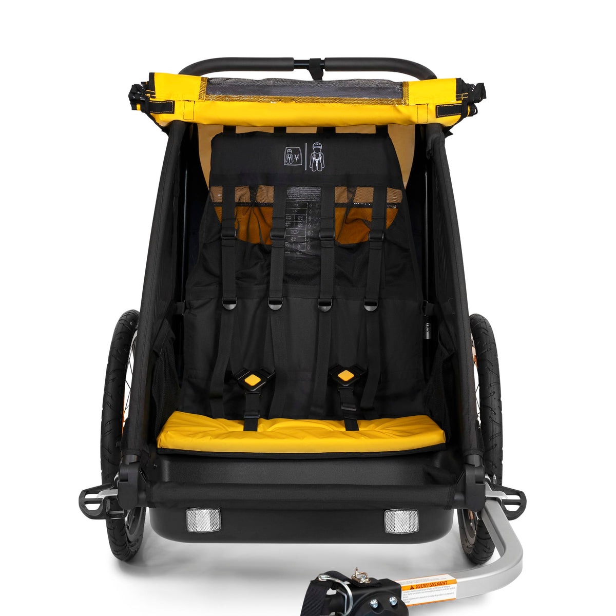 Burley Fleet Model Rental Child Bike Trailer - Burley Kid Bike Trailer
