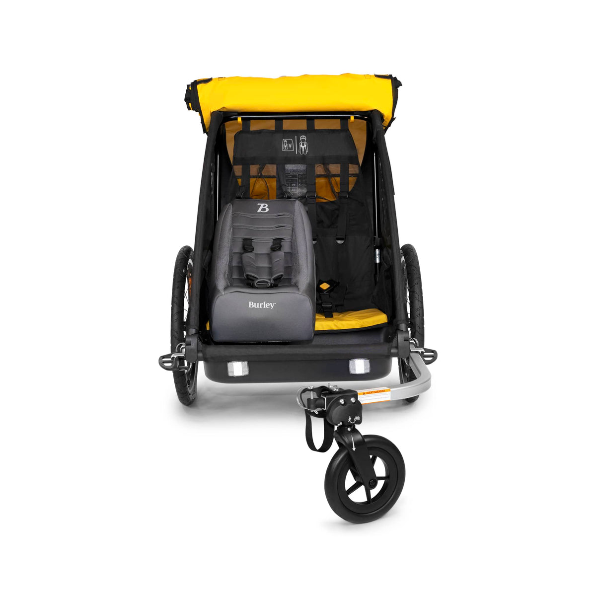 Burley Fleet Model Rental Child Bike Trailer - Burley Kid Bike Trailer