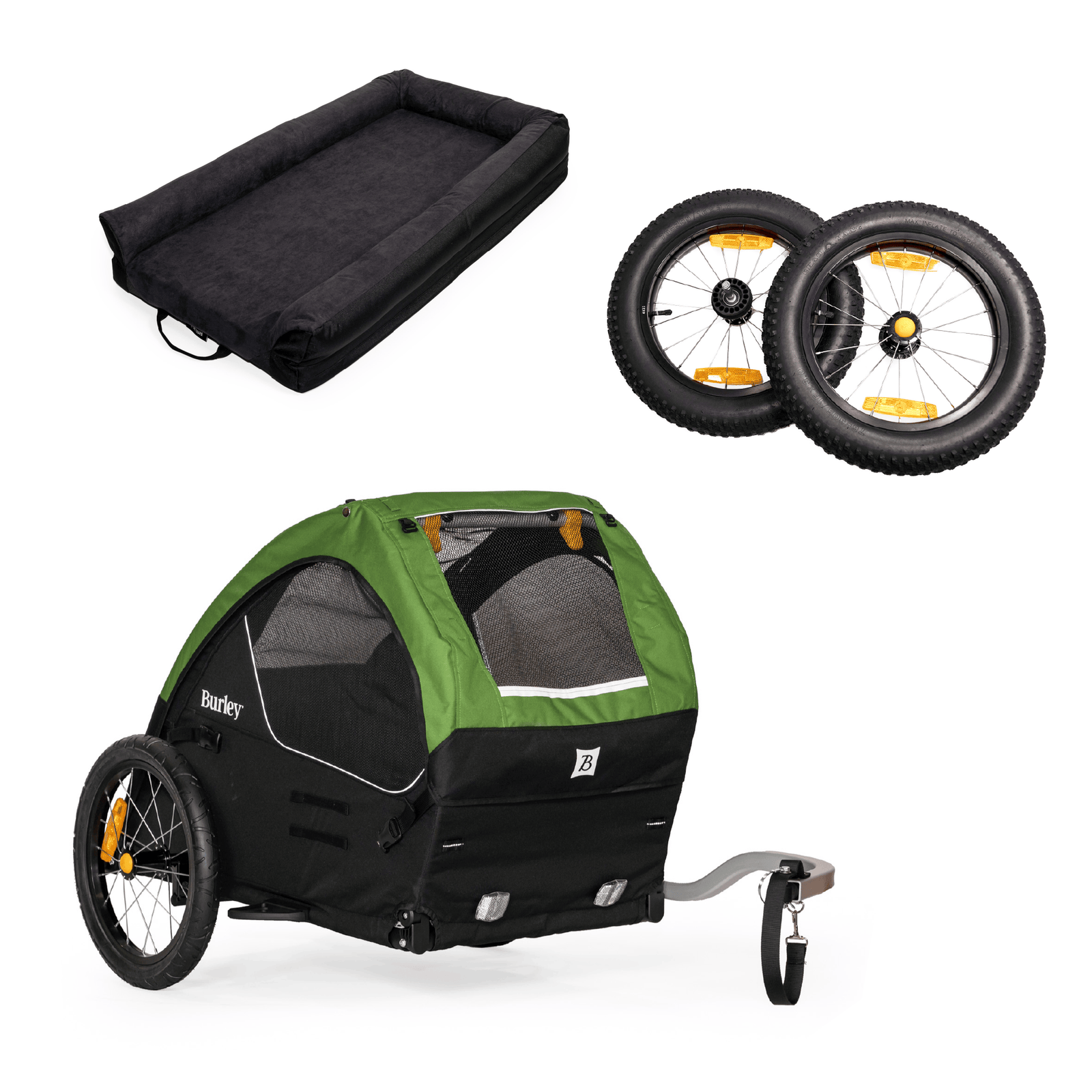 Burley Tail Wagon® Pet Trailer | Off-Road Bundle - Burley Pet Trailer