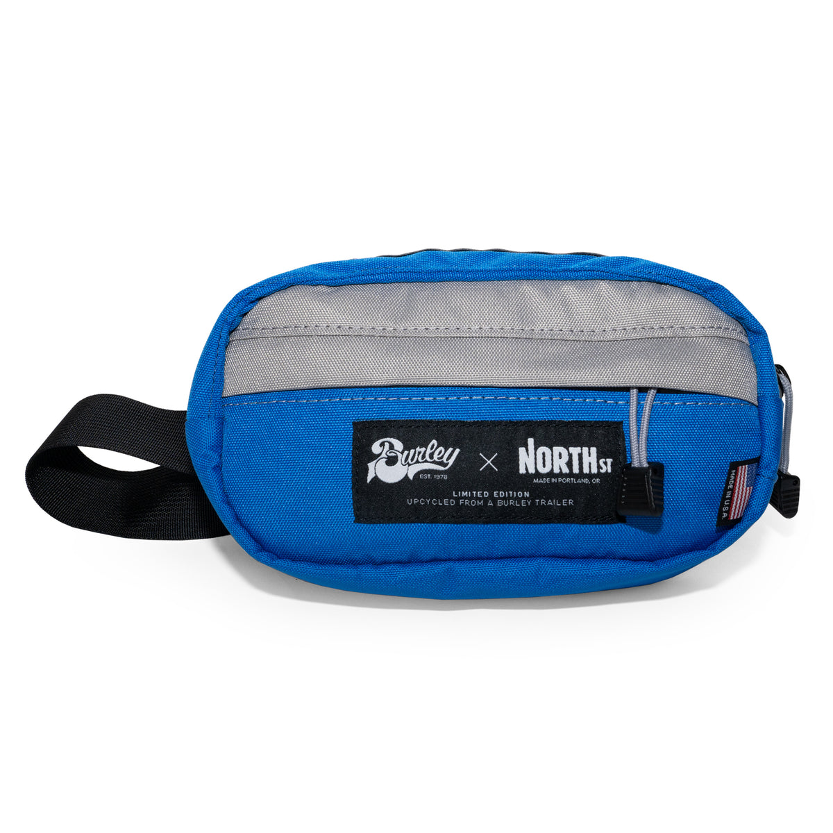 Blue and Grey Hip Pack