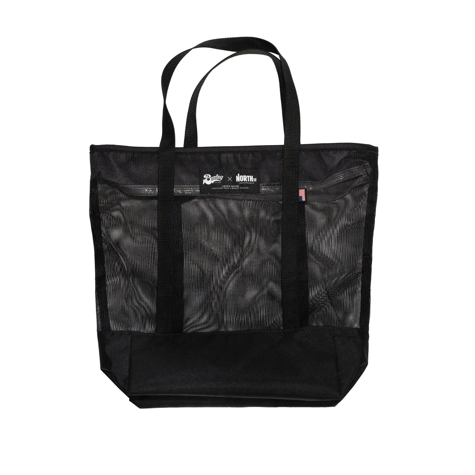Mesh Burley Zip-Top Tote