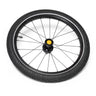 Burley 20" Stainless Spoked Wheel, Push Button Replacement Parts
