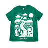 Burley Burley Ride Free Toddler Shirt, Green Apparel