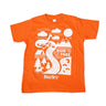 Burley Burley Ride Free Toddler Shirt, Orange Apparel