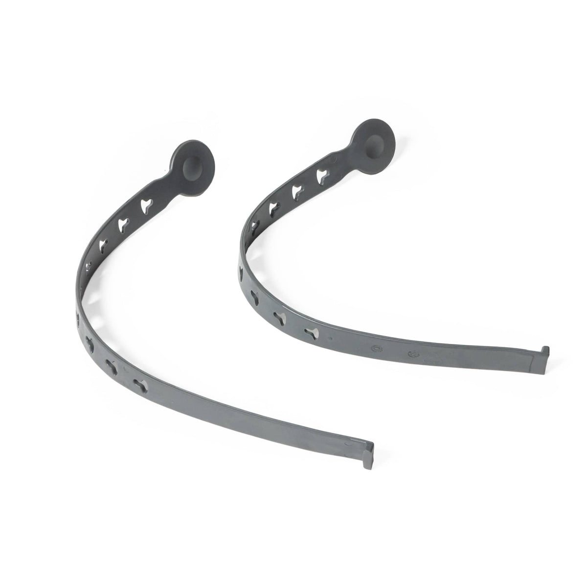 Burley Foot Strap Set, Grey Replacement Parts